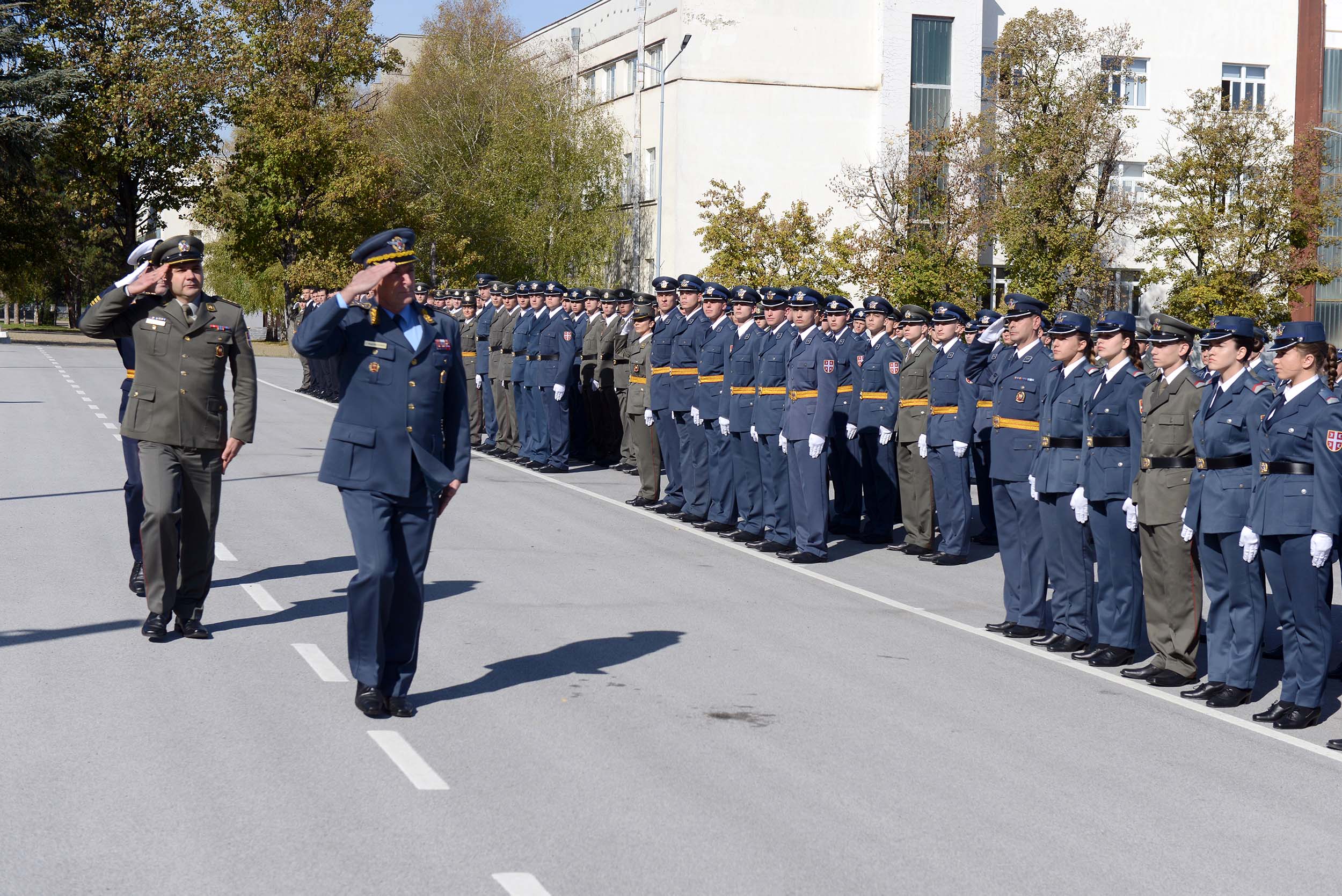 Graduation ceremony for Secondary Vocational Military School’s 49th